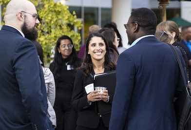 Networking event connects graduate students with Arlington’s Movers and Shakers